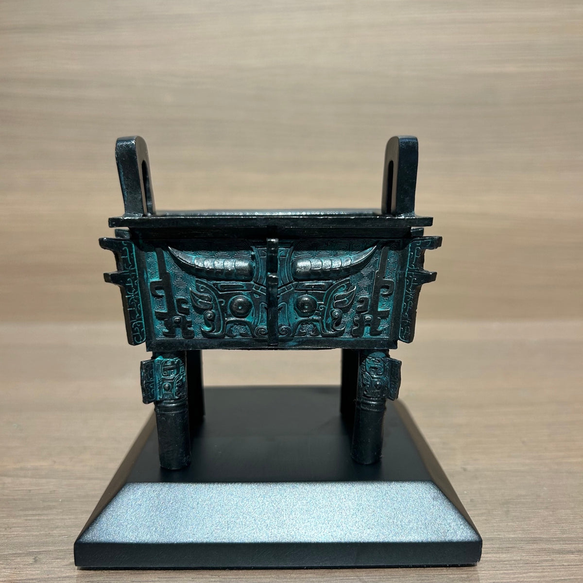 (Luoyang Tripod) Antique-style Metal Ornament, Decorative Item, Bronze Statue