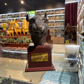 The twelve animal head replicas of the Summer Palace - a kind of gift collection item - are metal animal statues.
