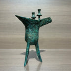 Jazz Cup - Ancient Wine Glass - Metal Cup - Office Desk Cabinet Decoration - Artistic Collection Item