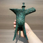 Jazz Cup - Ancient Wine Glass - Metal Cup - Office Desk Cabinet Decoration - Artistic Collection Item