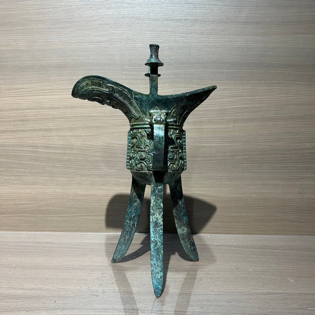 Jazz Cup - Ancient Wine Glass - Metal Cup - Office Desk Cabinet Decoration - Artistic Collection Item