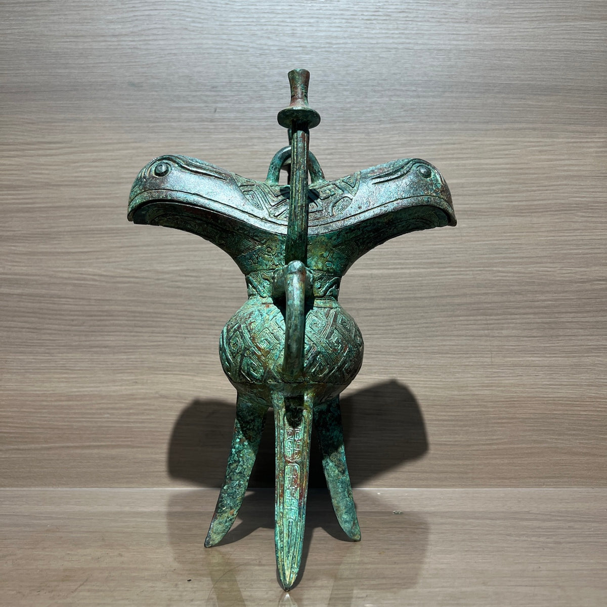 Jazz Cup - Ancient Wine Glass - Metal Cup - Office Desk Cabinet Decoration - Artistic Collection Item