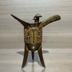 Jazz Cup - Ancient Wine Glass - Metal Cup - Office Desk Cabinet Decoration - Artistic Collection Item