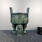 Dakki Ding - Metal Decorative Piece - Villa Statue - Oriental Home Decoration - Chinese Antique Collection Items