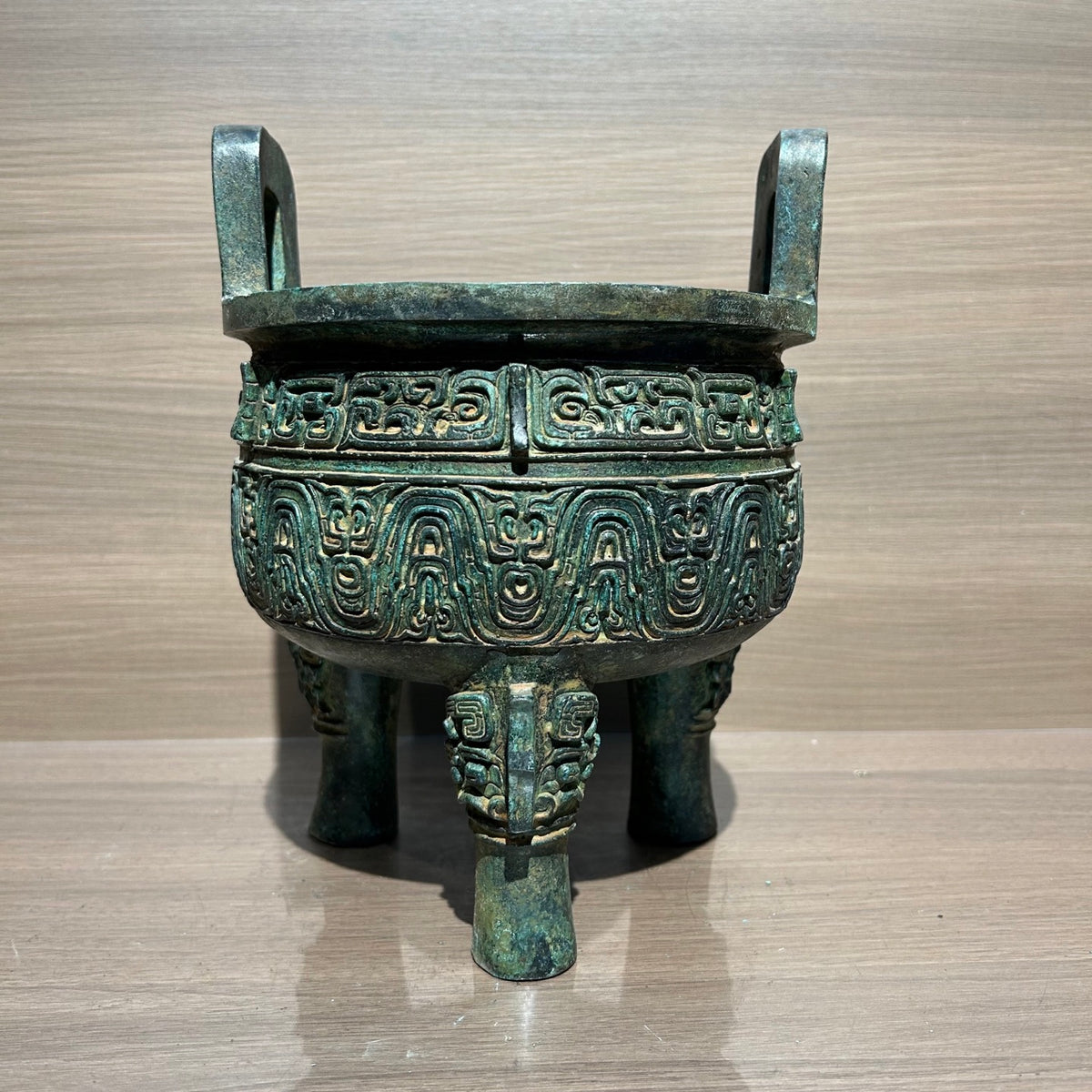 Dakki Ding - Metal Decorative Piece - Villa Statue - Oriental Home Decoration - Chinese Antique Collection Items
