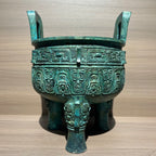 Dakki Ding - Metal Decorative Piece - Villa Statue - Oriental Home Decoration - Chinese Antique Collection Items
