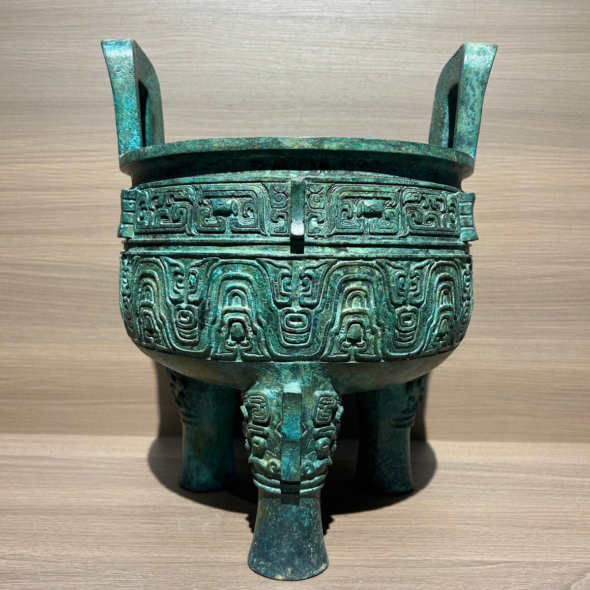 Dakki Ding - Metal Decorative Piece - Villa Statue - Oriental Home Decoration - Chinese Antique Collection Items
