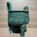 Dakki Ding - Metal Decorative Piece - Villa Statue - Oriental Home Decoration - Chinese Antique Collection Items