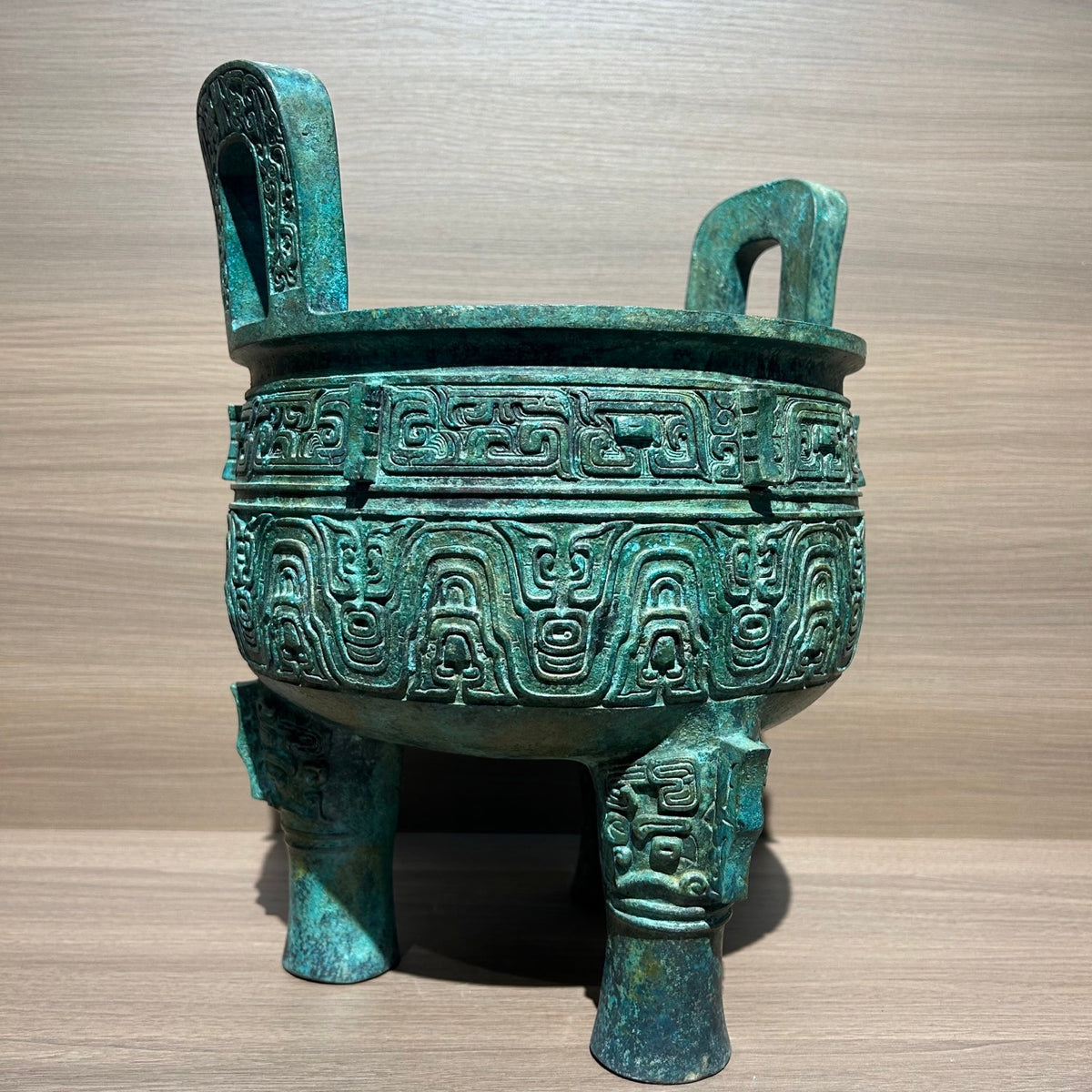 Dakki Ding - Metal Decorative Piece - Villa Statue - Oriental Home Decoration - Chinese Antique Collection Items