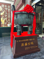 Dakki Ding - Metal Decorative Piece - Villa Statue - Oriental Home Decoration - Chinese Antique Collection Items