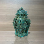 (Chime Vase) Metal decorative item - Oriental table decoration - Antique style collectible