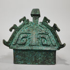 (Chime Vase) Metal decorative item - Oriental table decoration - Antique style collectible